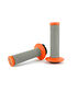 Progrip Progrip 708 Dual Density No Waffle Lock-On Gummihandtag Orange Grå