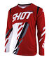 Shot Shot Jersey Score Röd Vit