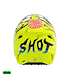 Shot Speed Ghost Crosshjälm Neongul Barn